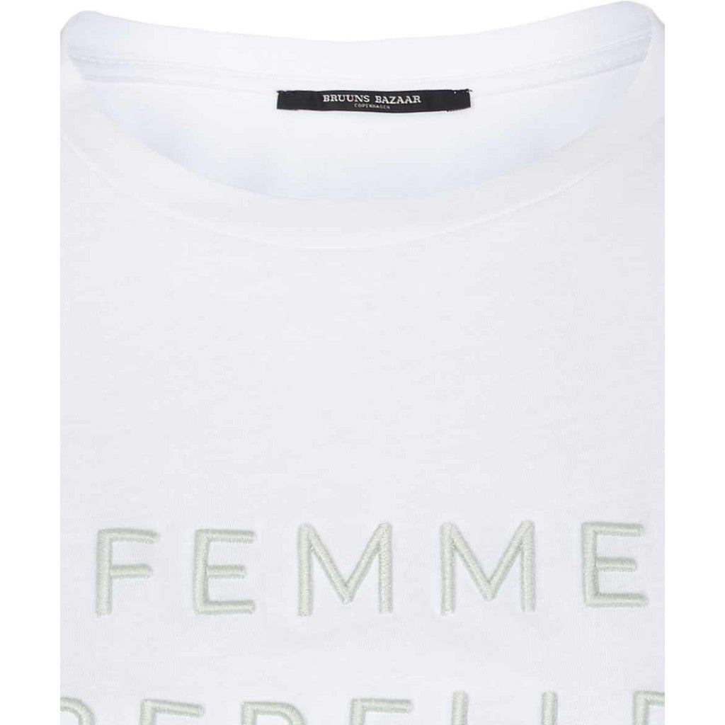 Bruuns Bazaar Women Kally Femme tee T-shirts White
