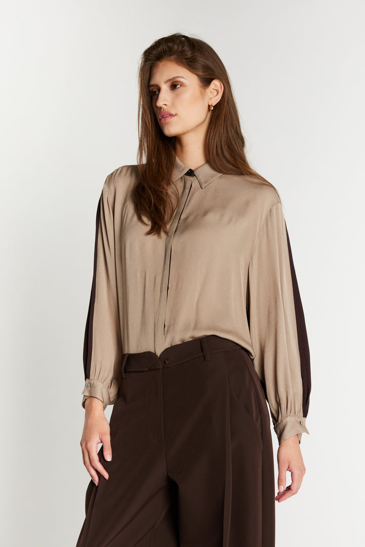 Bruuns Bazaar Women KamilleBBLure shirt Shirts Roasted cashew