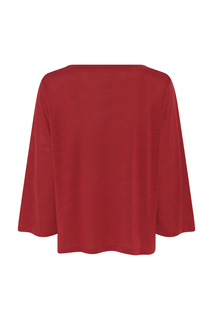 Bruuns Bazaar Women KatkaBBAalia blouse T-shirts Deep Claret
