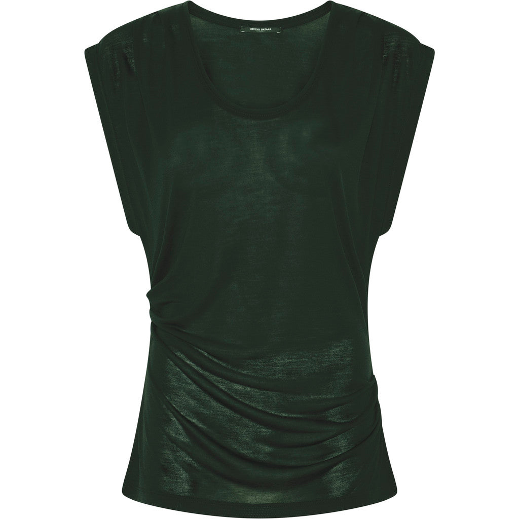 Bruuns Bazaar Women KatkaBBAki blouse T-shirts Dark green