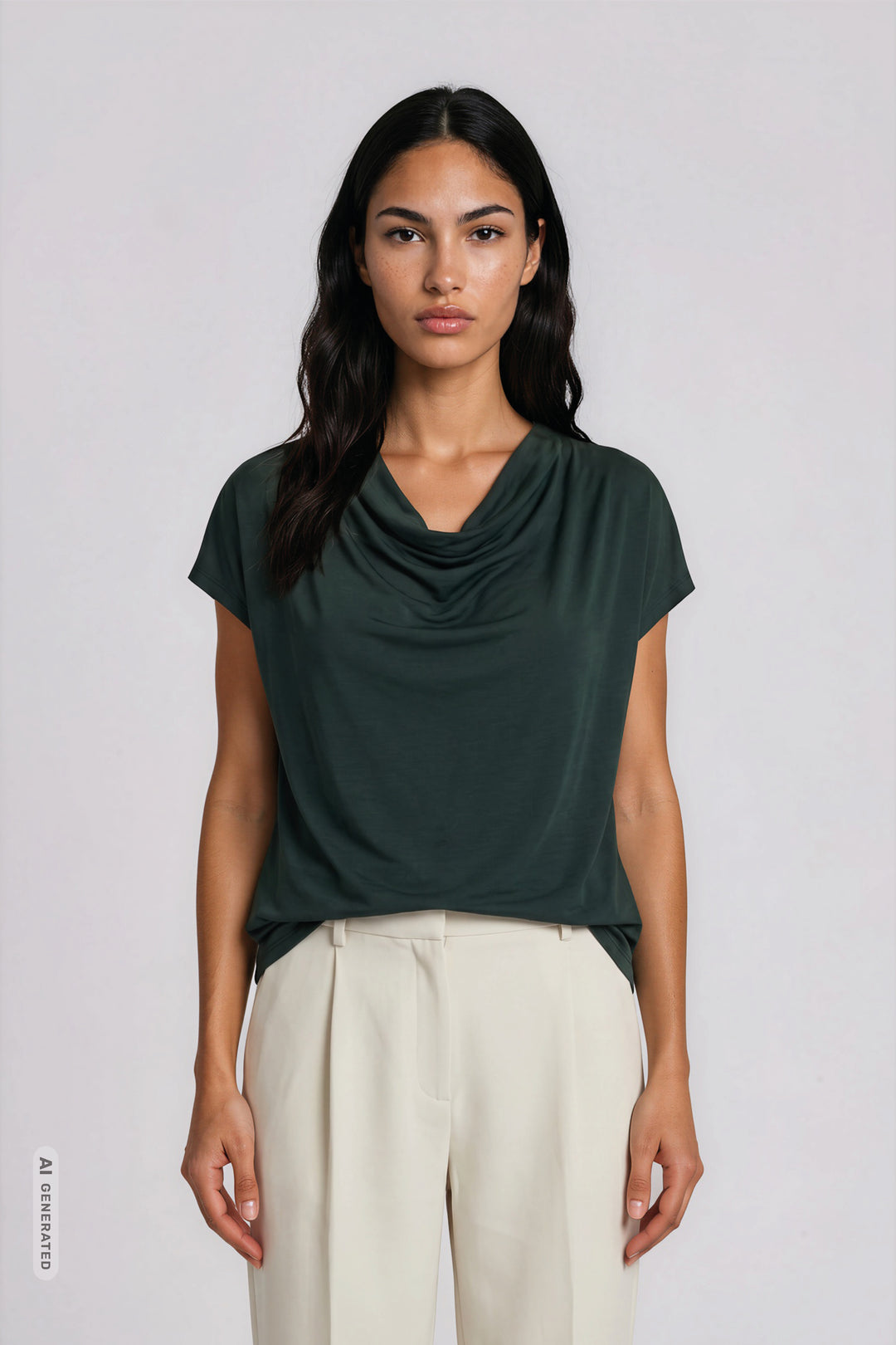 Bruuns Bazaar Women KatkaBBGinae blouse T-shirts Midnight Green