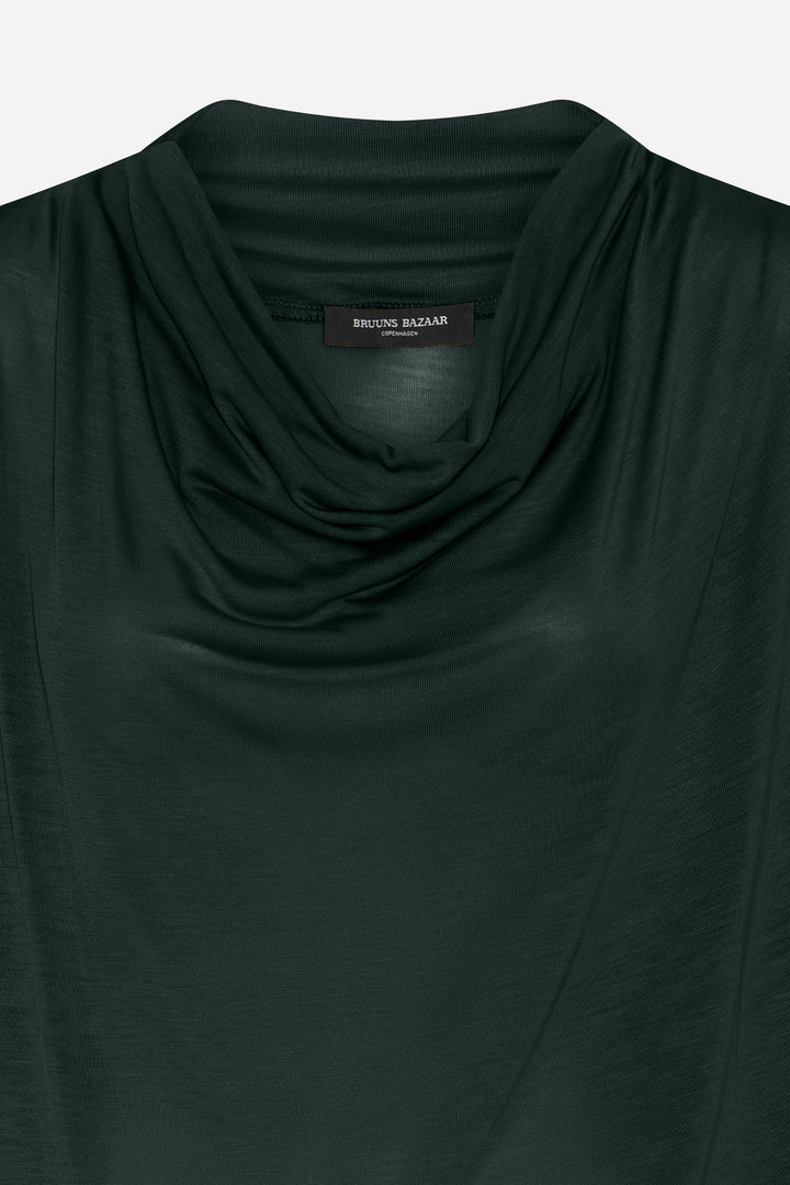 Bruuns Bazaar Women KatkaBBGinae blouse T-shirts Midnight Green