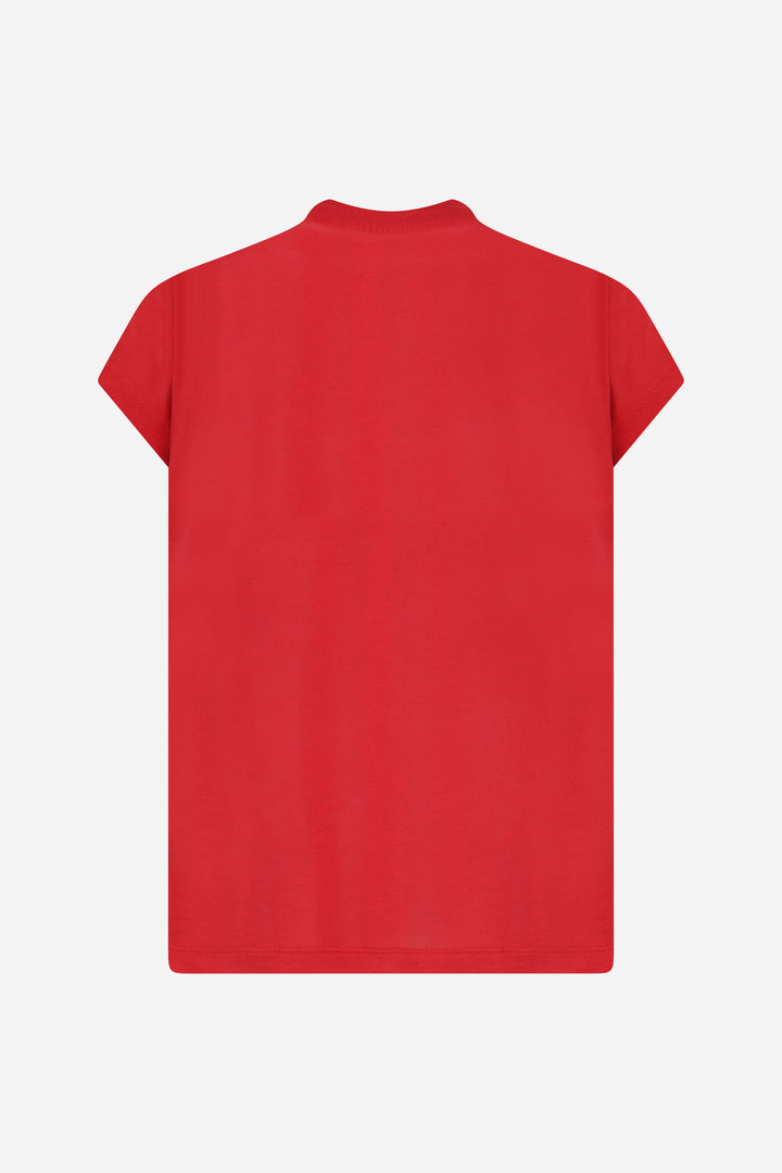 Bruuns Bazaar Women KatkaBBGinae blouse T-shirts True Red