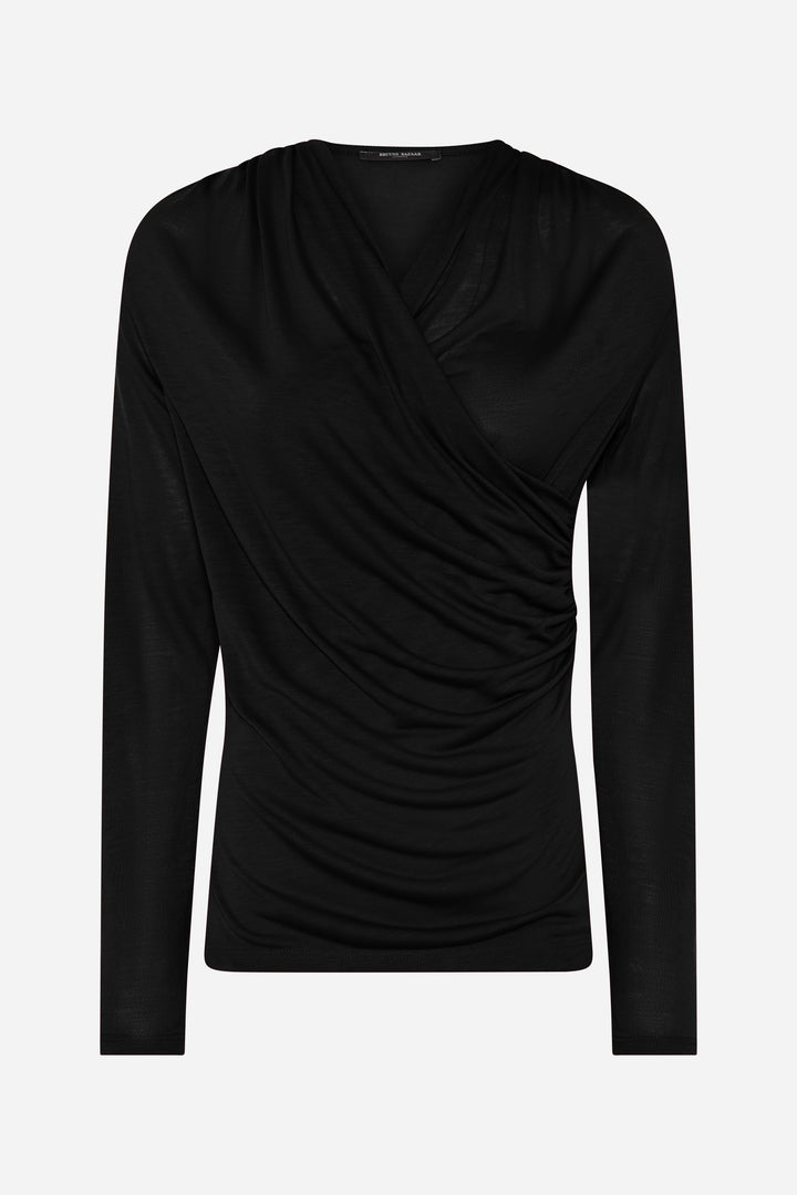Bruuns Bazaar Women KatkaBBSynvia blouse T-shirts Black