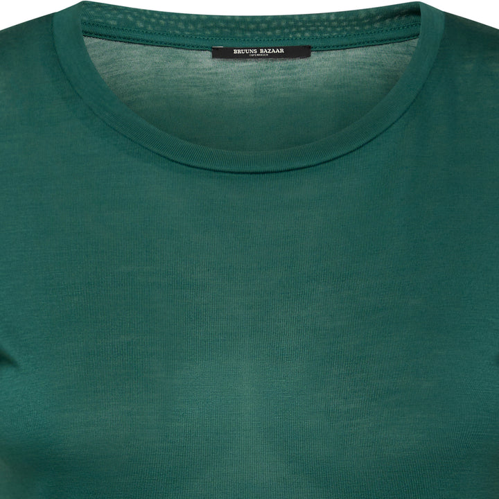 Bruuns Bazaar Women KatkaBB ss T-shirt T-shirts Atlantic Green