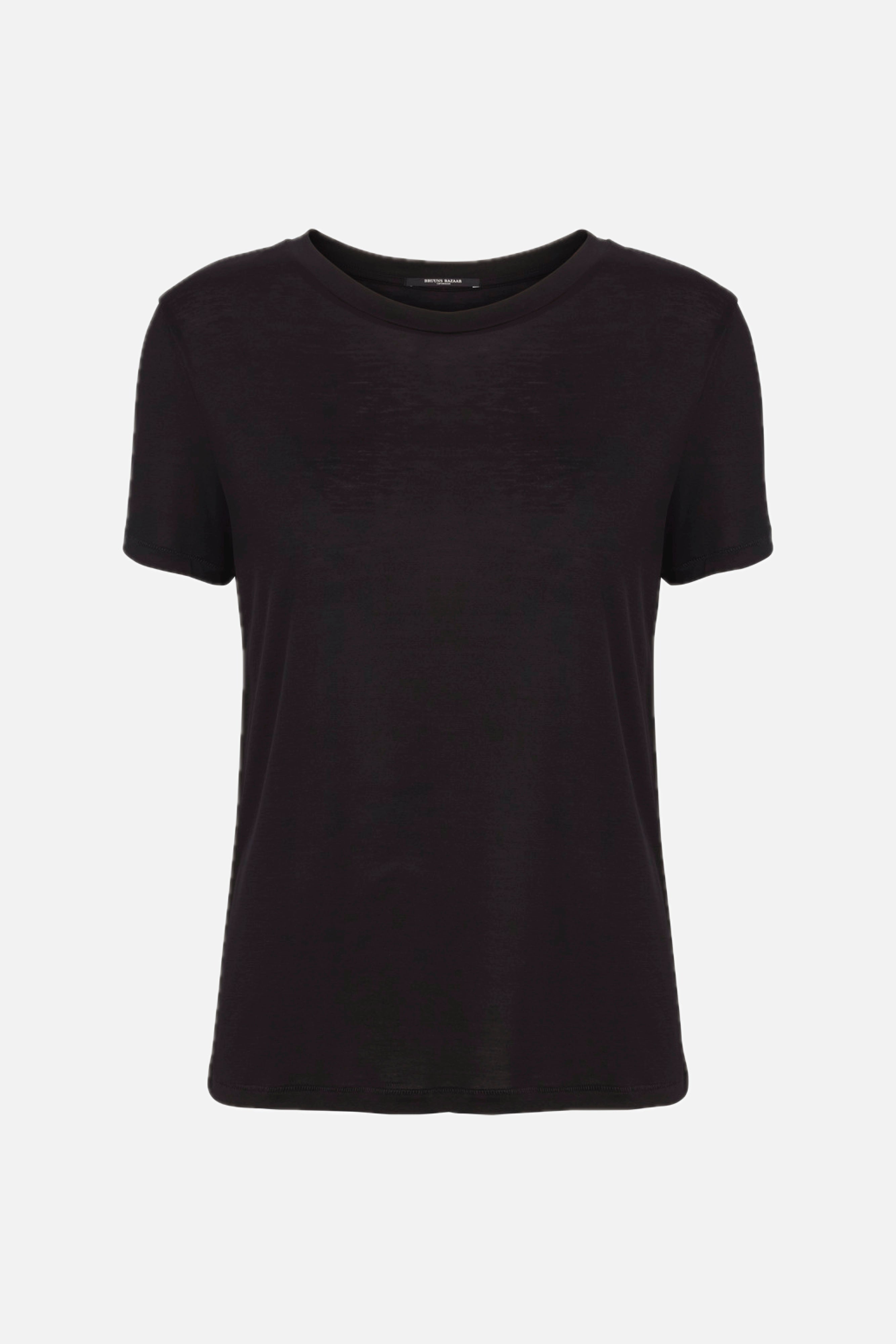 KatkaBB ss T-shirt - Black – BRUUNSBAZAAR.COM