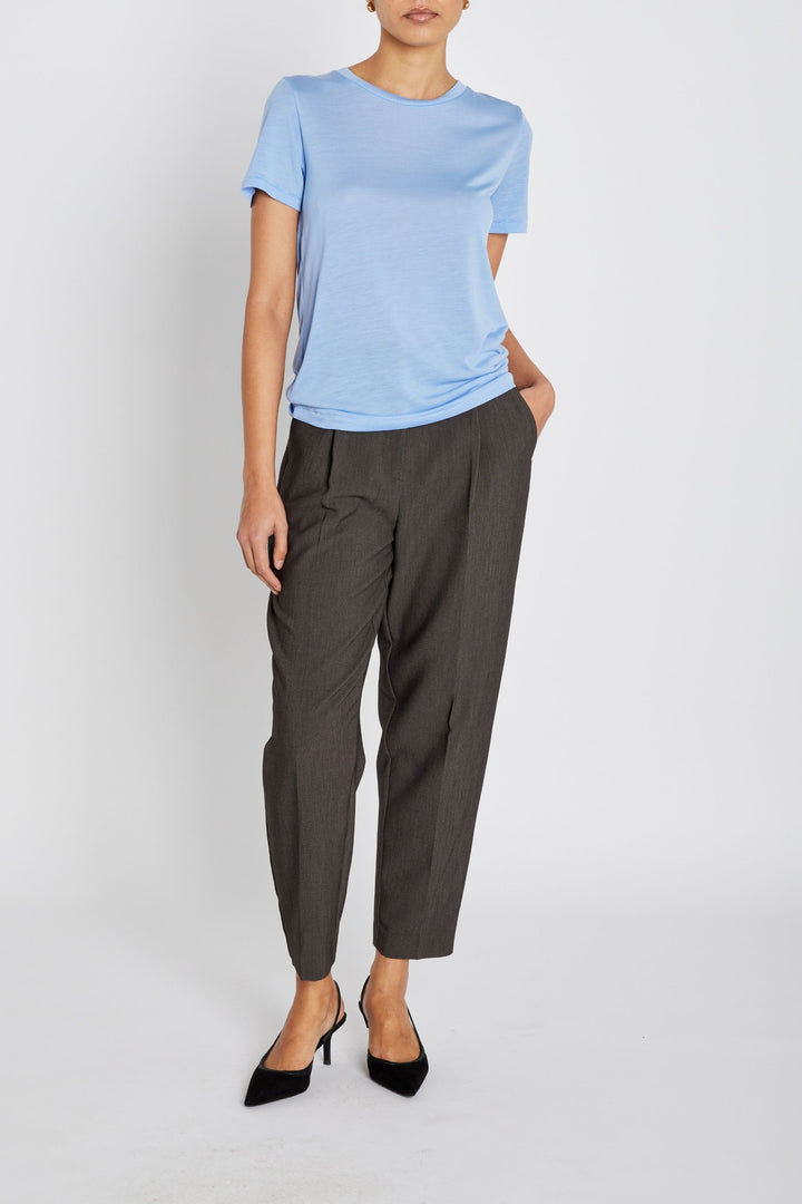 Bruuns Bazaar Women KatkaBB ss T-shirt T-shirts Hydrangea blue