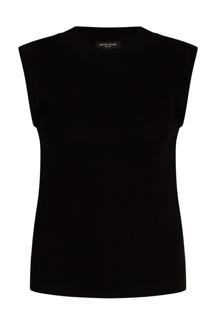 Bruuns Bazaar Women KatyBBRosmine top T-shirts Black