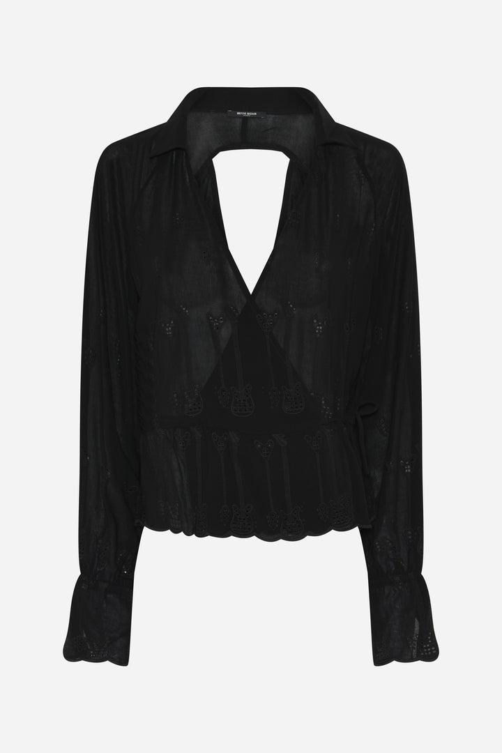 Bruuns Bazaar Women KentiaBBVionas shirt Shirts Black