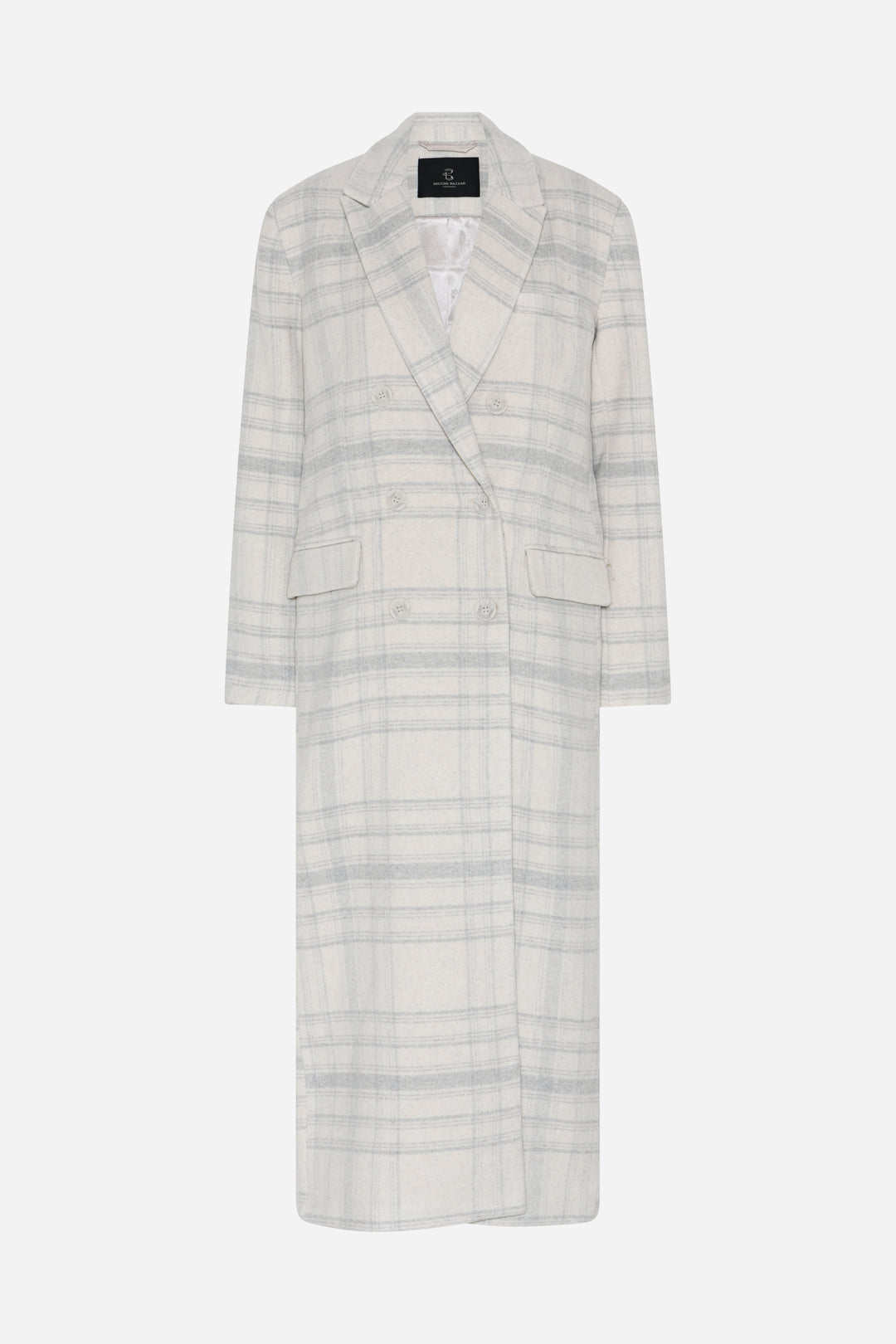 Bruuns Bazaar Women KentioBBAbellas coat Outerwear Beige check
