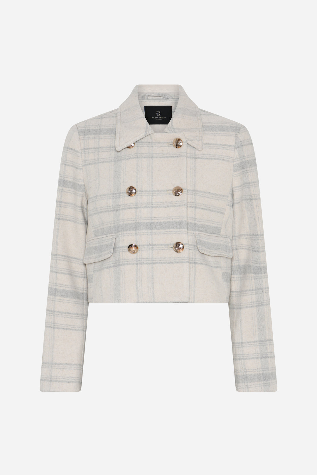 Bruuns Bazaar Women KentioBBTyrah jacket Outerwear Beige check