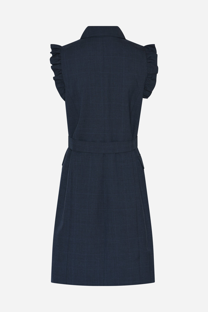 Bruuns Bazaar Women KerrioBBGauri dress Dress Deep grey blue