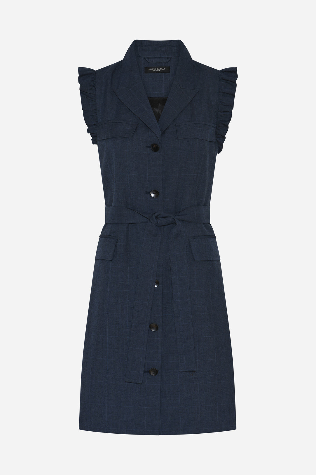Bruuns Bazaar Women KerrioBBGauri dress Dress Deep grey blue