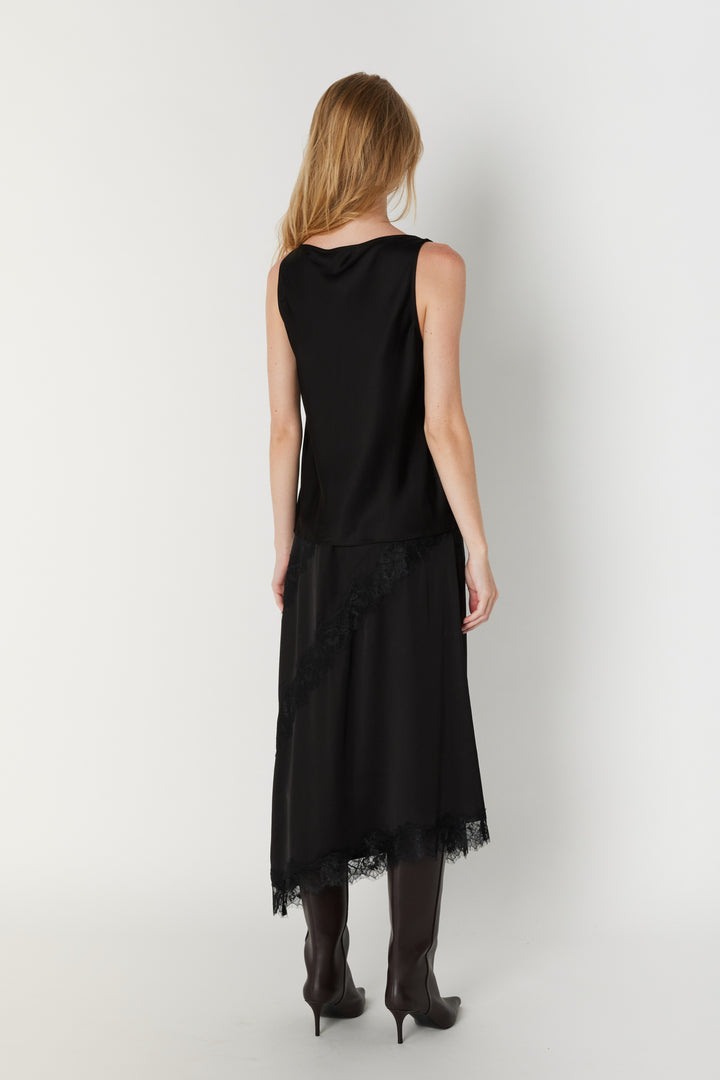 Bruuns Bazaar Women KorthalsiaBBCowl top Blouse Black