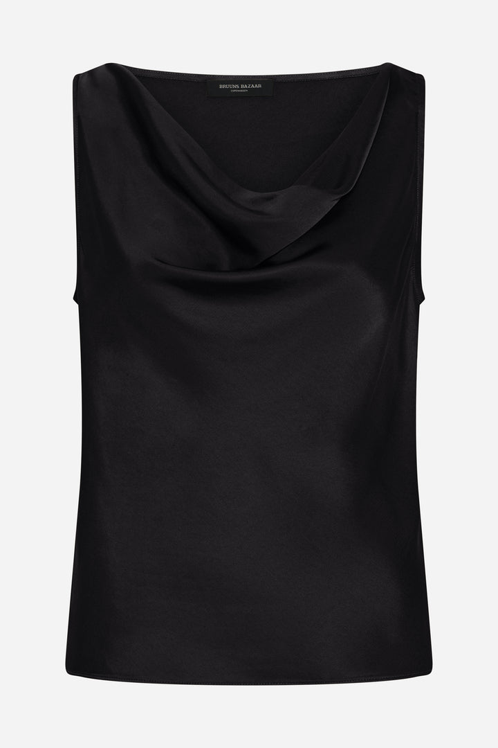 Bruuns Bazaar Women KorthalsiaBBCowl top Blouse Black