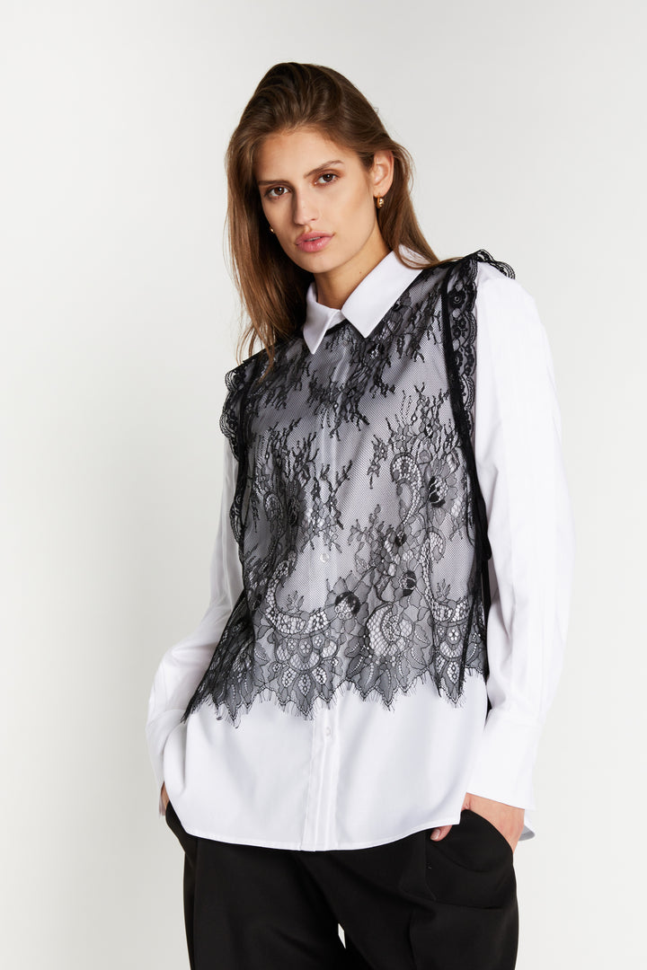 Bruuns Bazaar Women LaccoBBLisia top Blouse Black