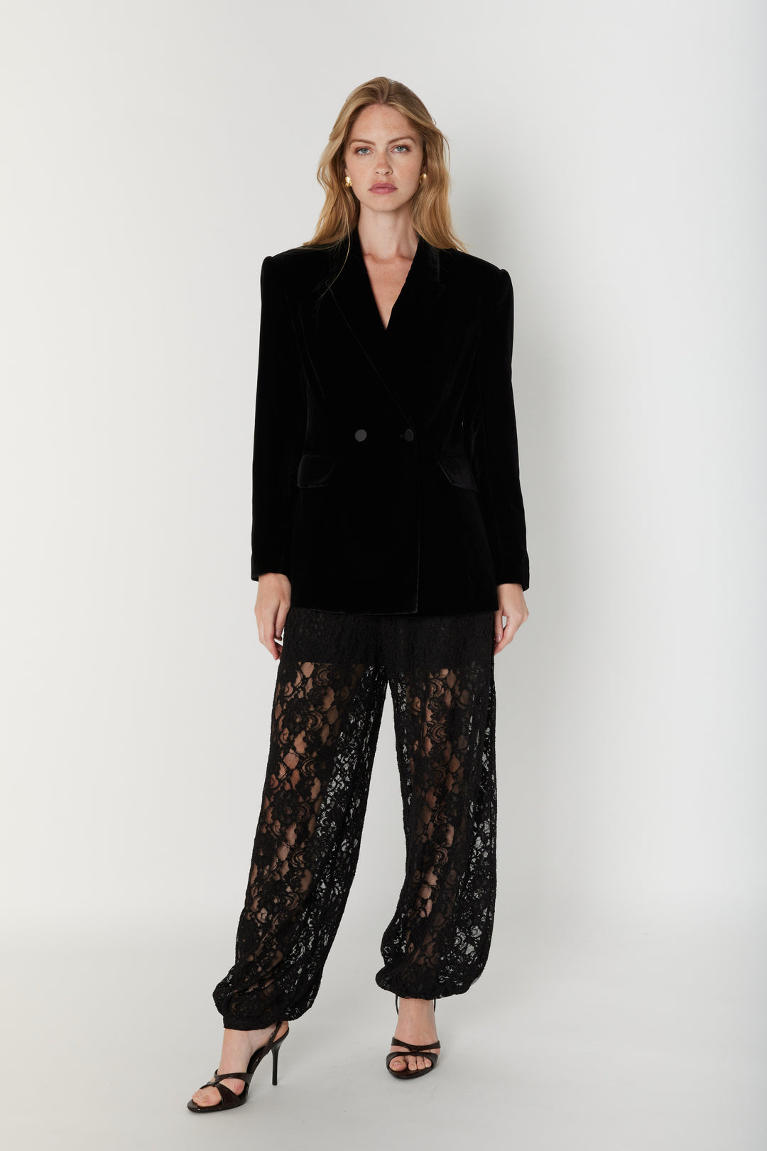 Bruuns Bazaar Women LacioBBLace pants Pants Black