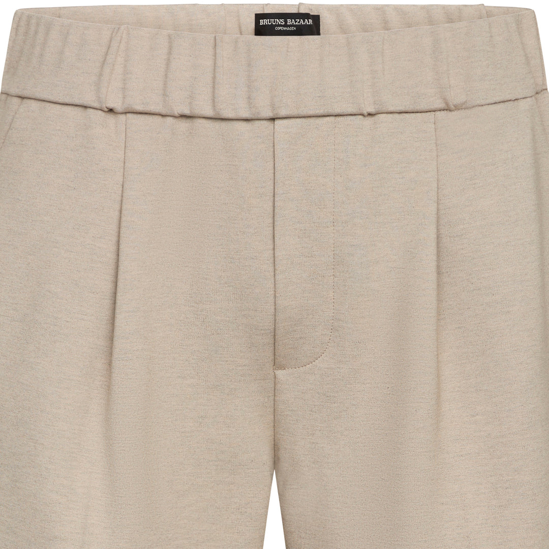 Bruuns Bazaar Men LayBBClarkin shorts Shorts Beige Melange