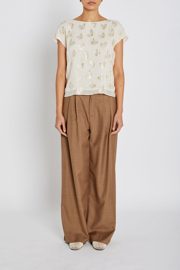 Bruuns Bazaar Women LicualaBBAloa blouse Blouse Moonbeam