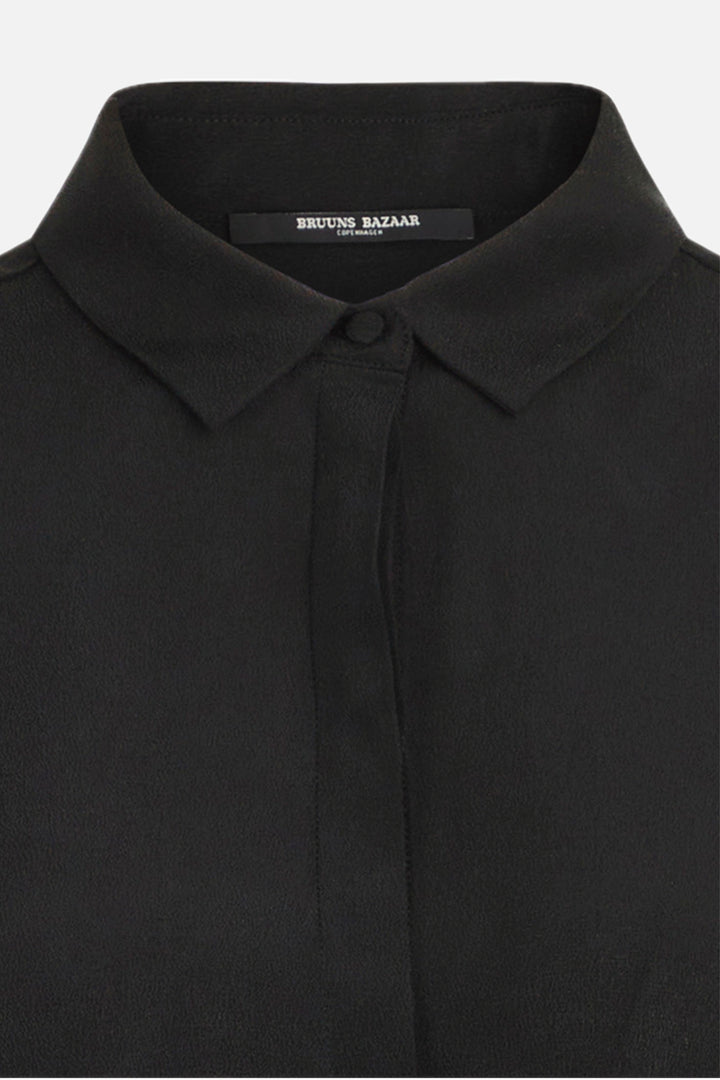 Bruuns Bazaar Women LillieBBCorinna silkshirt Shirts Black