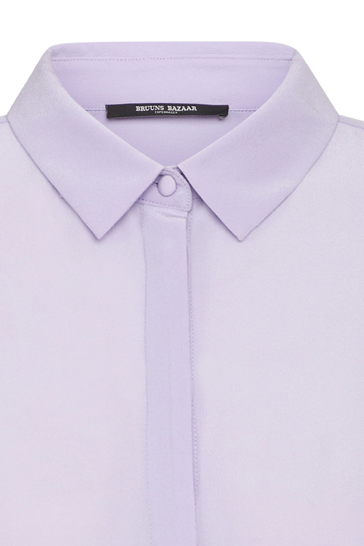 Bruuns Bazaar Women LillieBBCorinna silkshirt Shirts Purple Heather