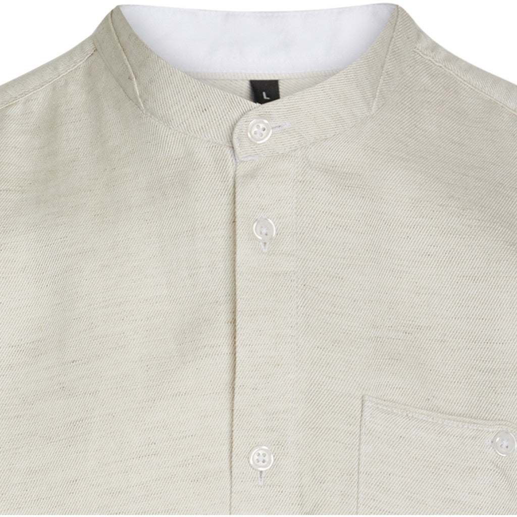 Bruuns Bazaar Men LinBBJour shirt Shirts White