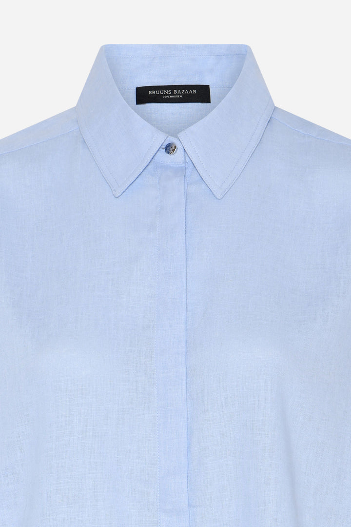 Bruuns Bazaar Women LinvisBBAgatah shirt Shirts Eventide Blue