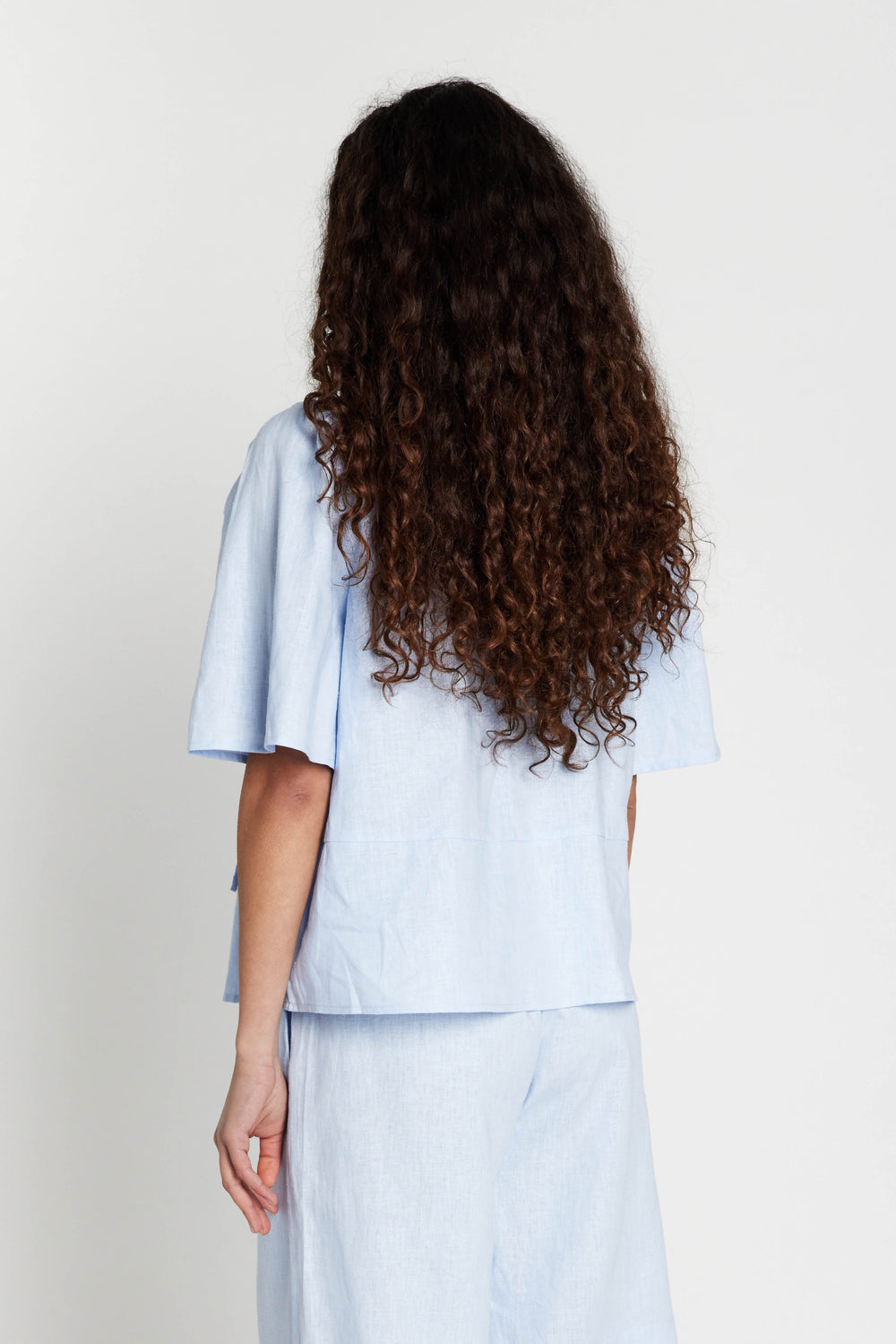 LinvisBBVineva blouse - Eventide Blue – BRUUNSBAZAAR.COM