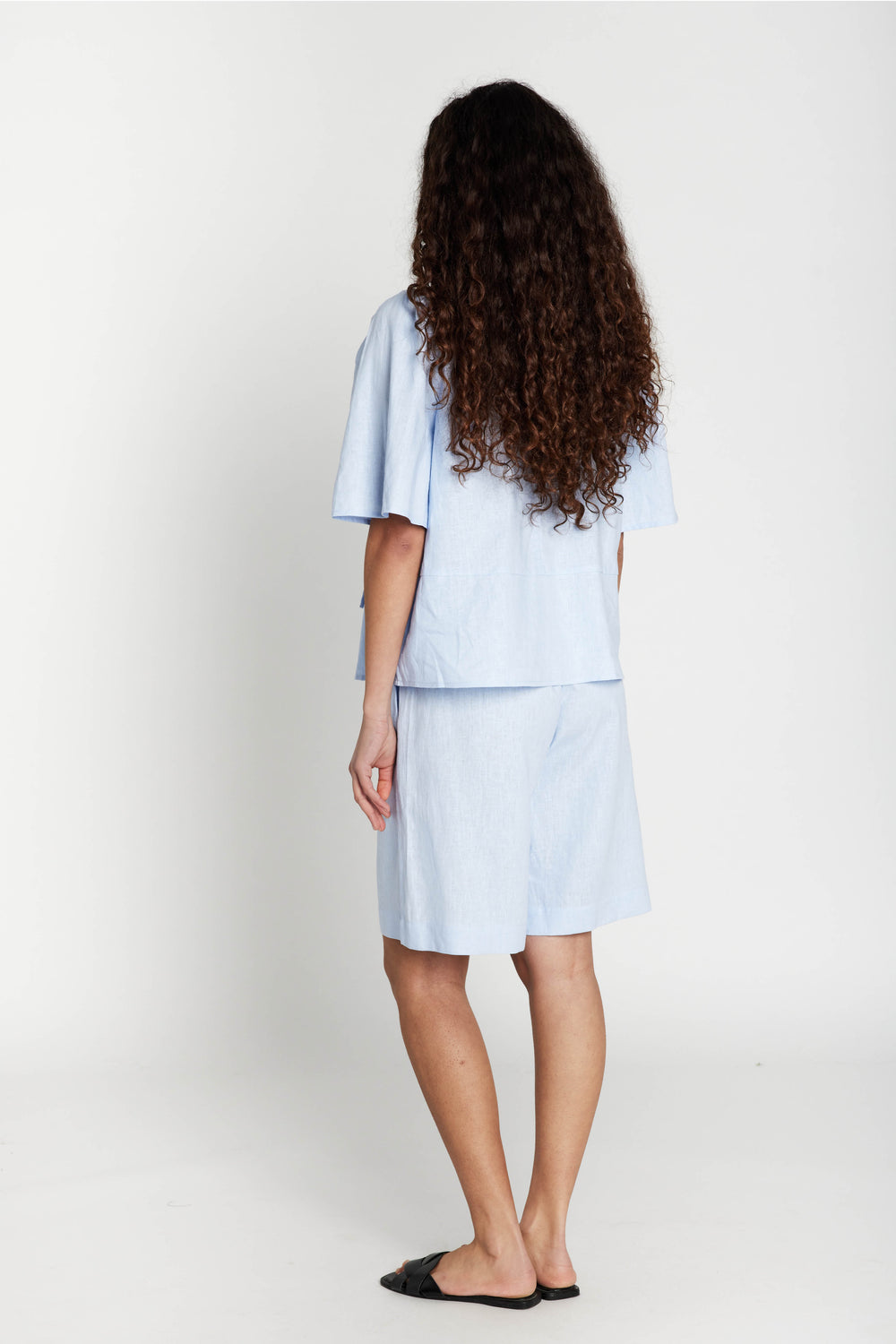 Bruuns Bazaar Women LinvisBBZalius shorts Shorts Eventide Blue
