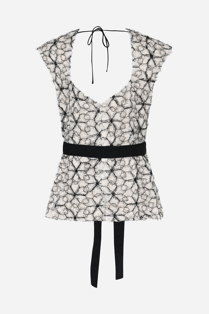 Bruuns Bazaar Women ManicariaBBOriia blouse Blouse Cream / Black