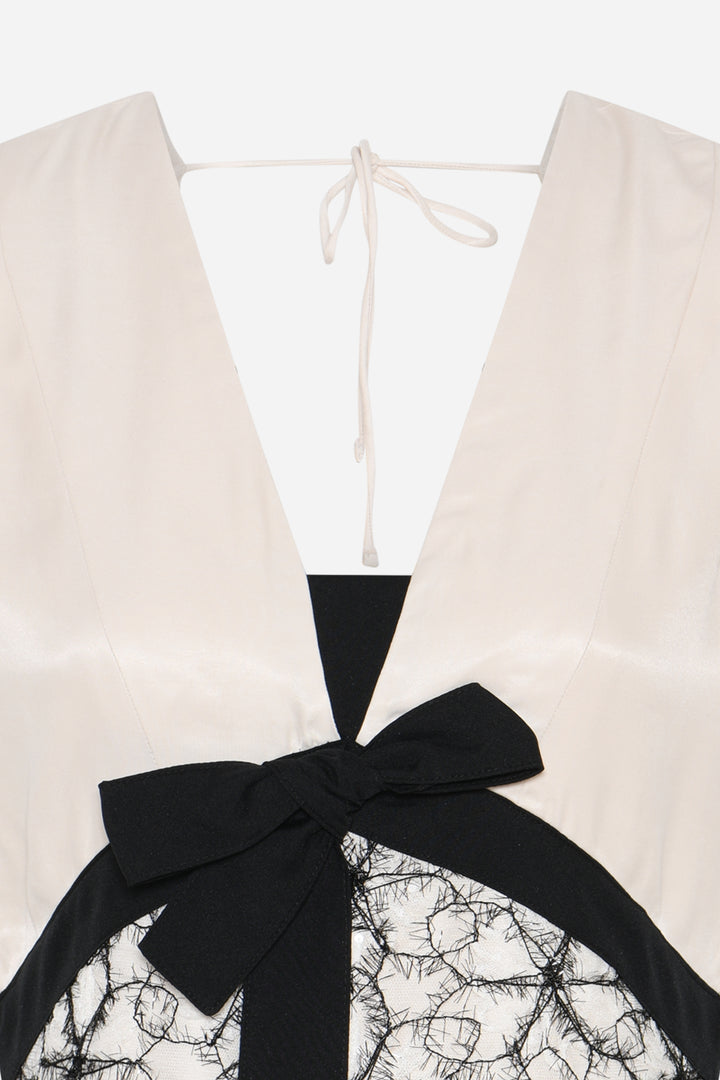 Bruuns Bazaar Women ManicariaBBOritta dress Dress Cream / Black