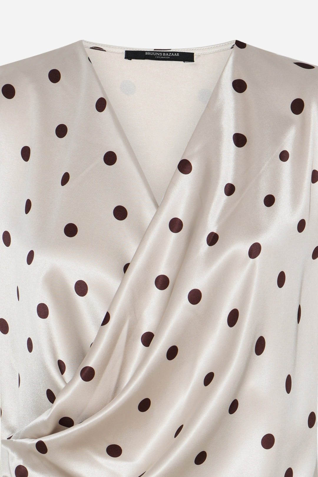 Bruuns Bazaar Women MatzaBBNeema dress Dress Beige w brown dots