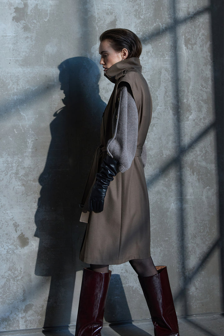 Bruuns Bazaar Women MedemiaBBLitaya dress Dress Earth Brown