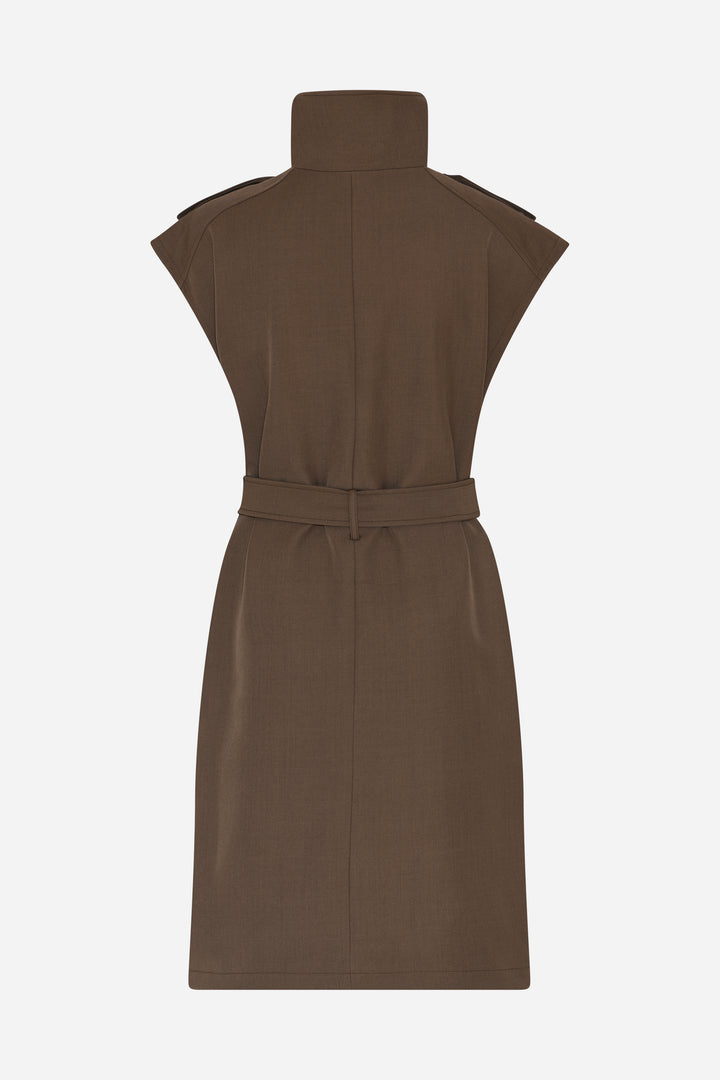 Bruuns Bazaar Women MedemiaBBLitaya dress Dress Earth Brown