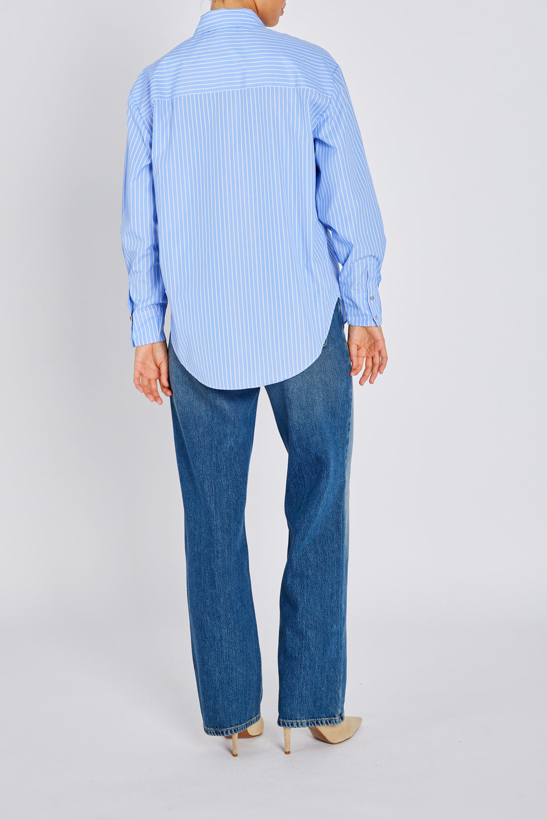 Bruuns Bazaar Women MesquiteBBBela shirt Shirts Blue Stripe