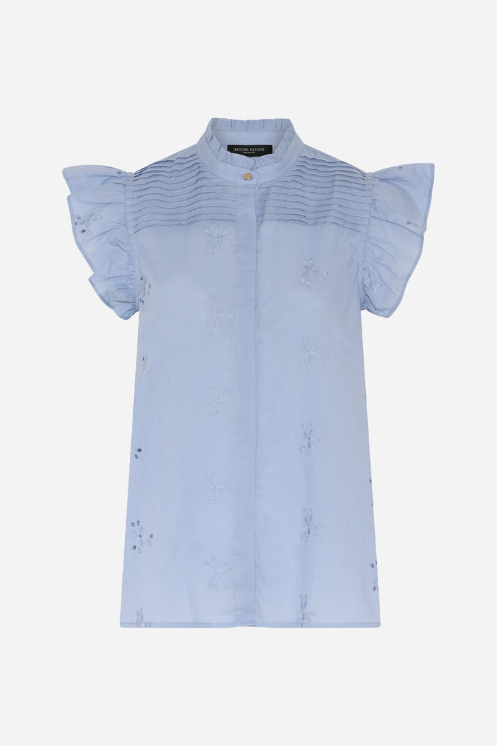 Bruuns Bazaar Women MynteBBNicole shirt Shirts Eventide Blue