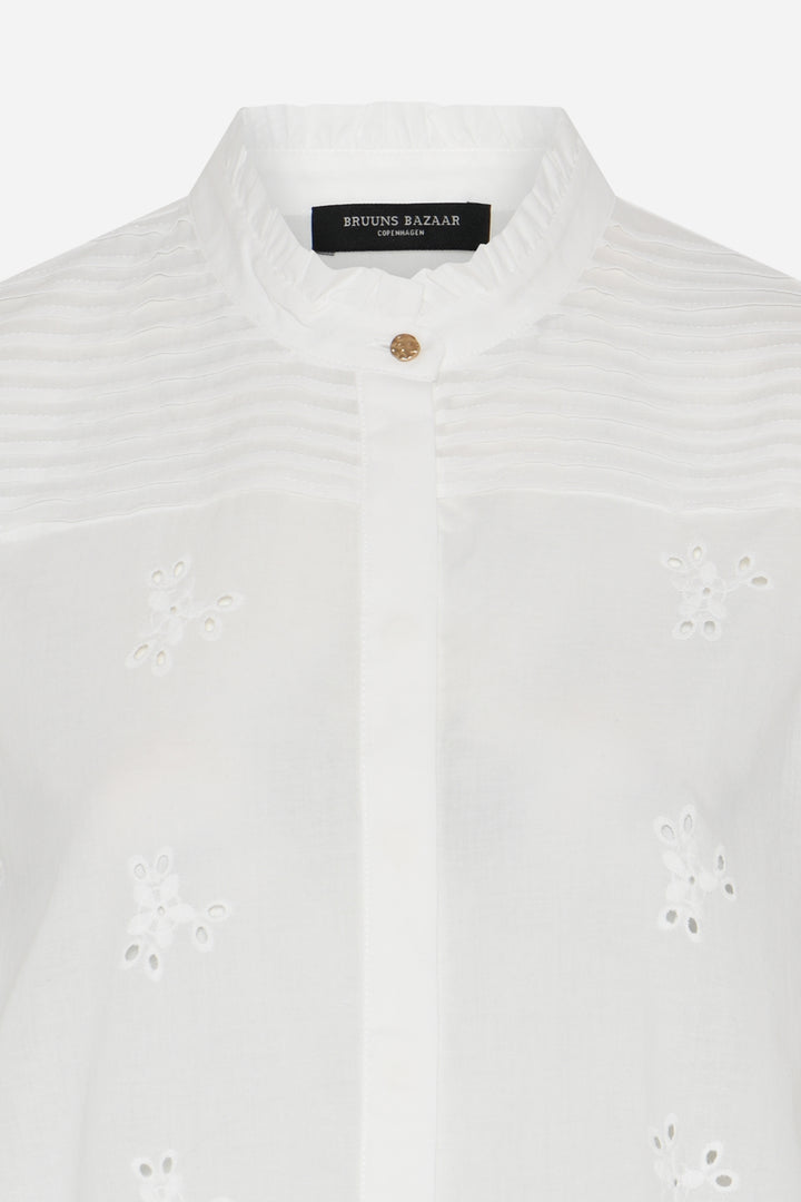 Bruuns Bazaar Women MynteBBNicole shirt Shirts White