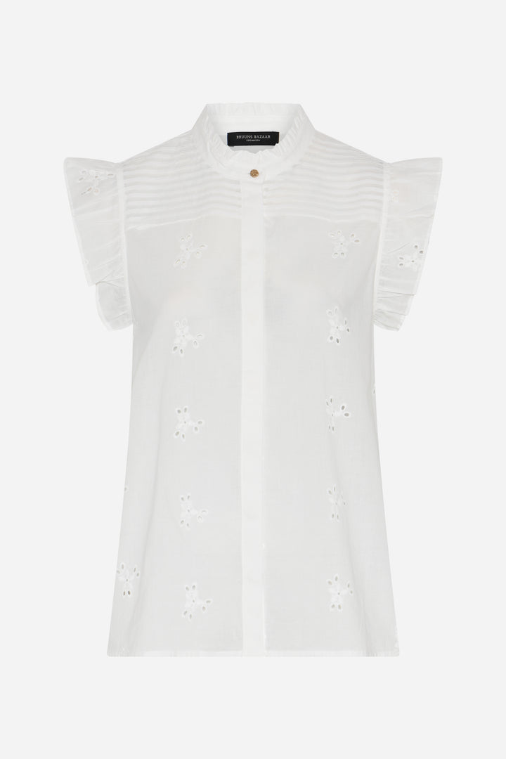 Bruuns Bazaar Women MynteBBNicole shirt Shirts White