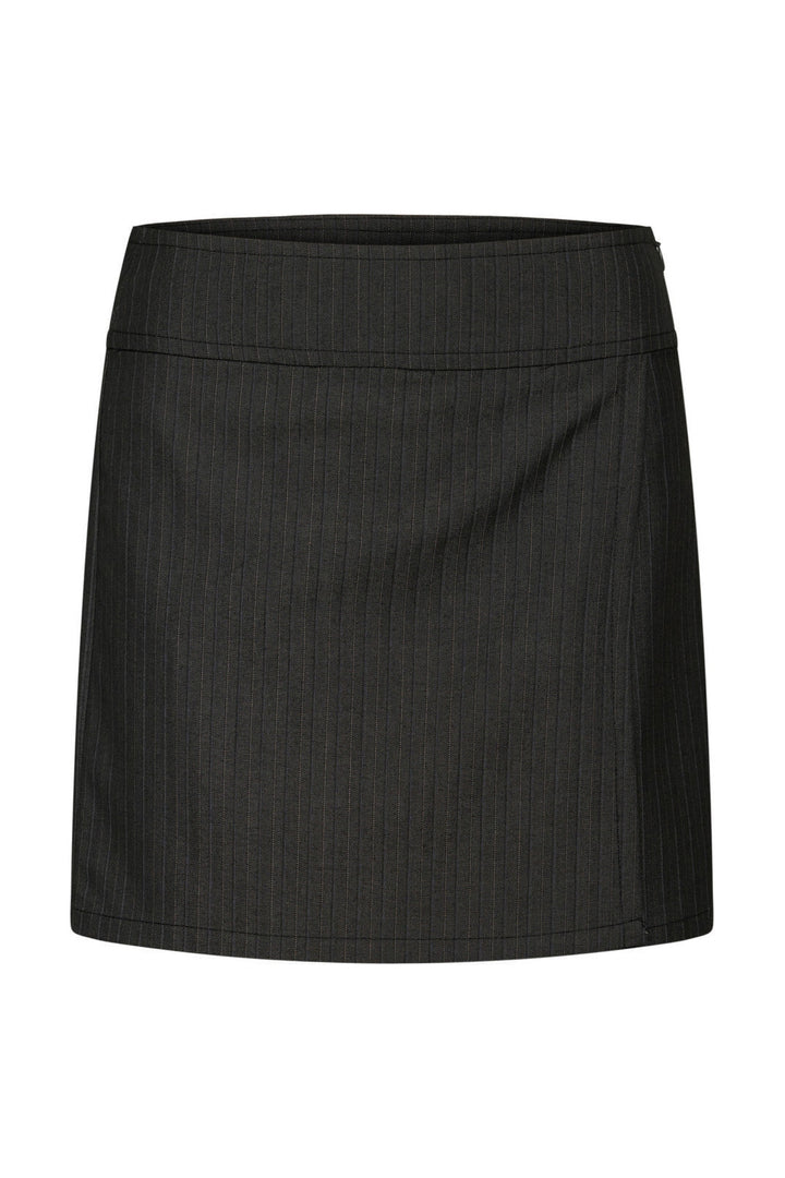 Bruuns Bazaar Women NeedBBElica skirt/shorts Skirt Grey pin stripe
