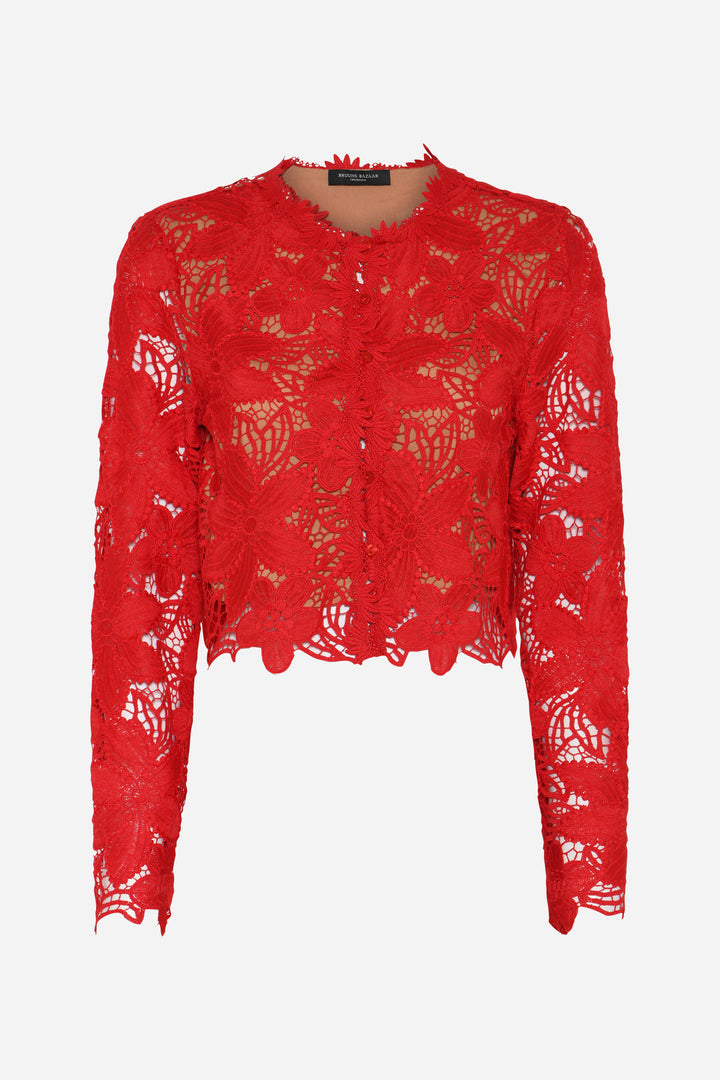 Bruuns Bazaar Women NypaBBToqa jacket Blazer True Red