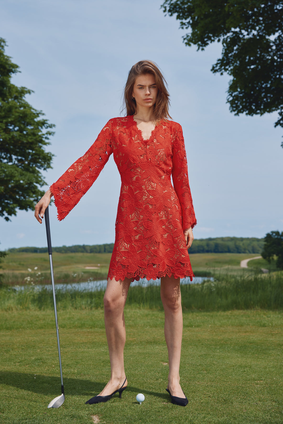 Bruuns Bazaar Women NypaBBToruna dress Dress True Red