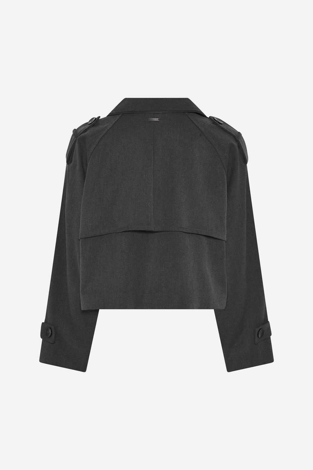 Bruuns Bazaar Women OncocaBBShort trenchcoat Outerwear Grey