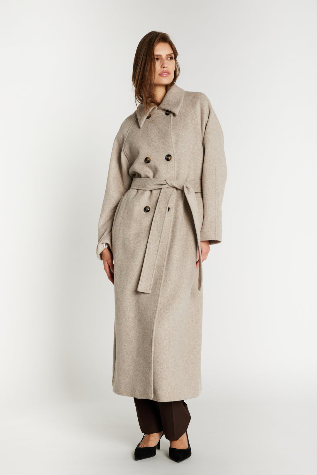 Bruuns Bazaar Women OranioBBBAuvira coat Outerwear .Sand