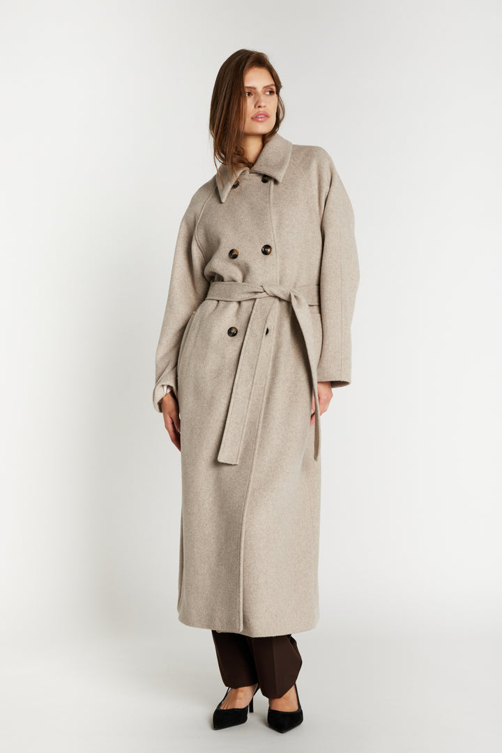 Bruuns Bazaar Women OranioBBBAuvira coat Outerwear .Sand