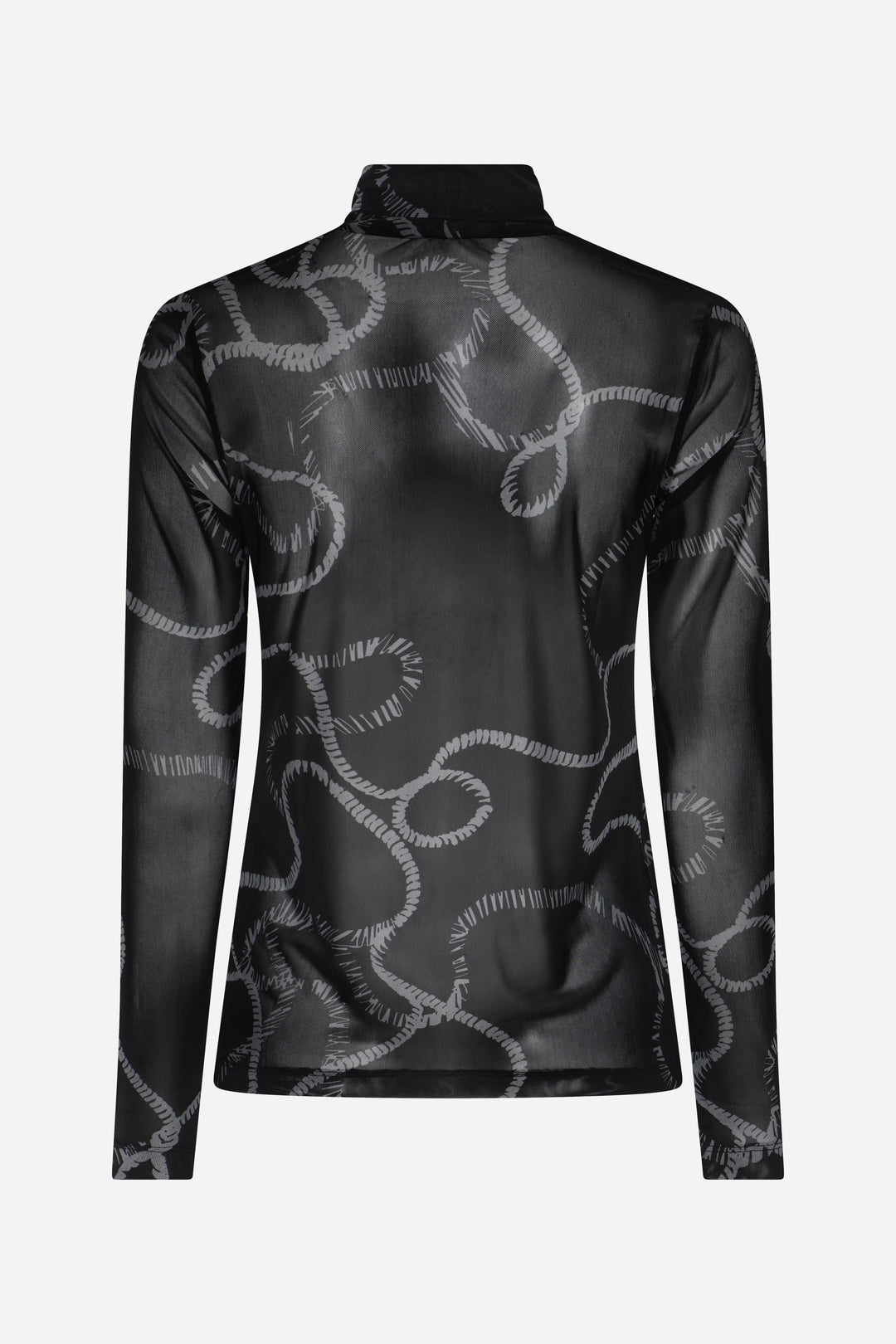 Bruuns Bazaar Women PhloxBBAstri blouse T-shirts Black robe print