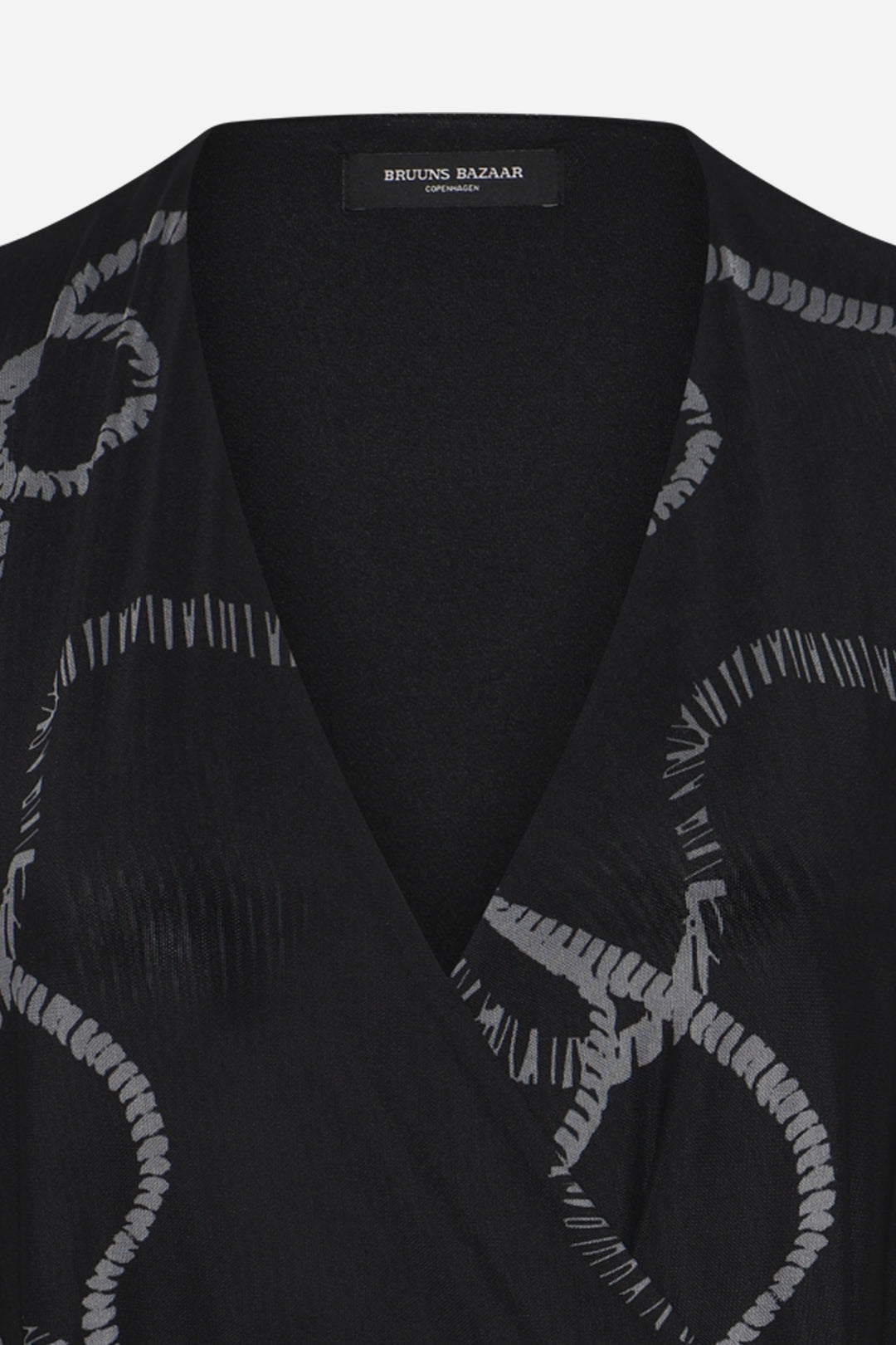 Bruuns Bazaar Women PhloxBBNora dress Dress Black robe print