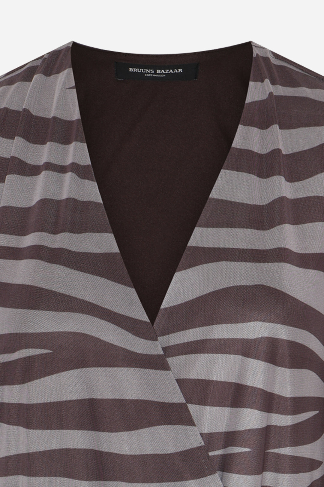 Bruuns Bazaar Women PhloxBBNora dress Dress Brown / beige zebra print