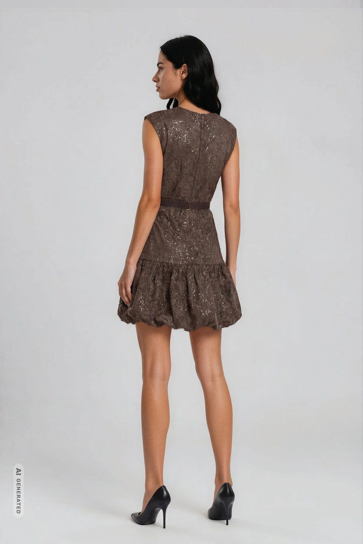 Bruuns Bazaar Women PholidoBBChias dress Dress Brown