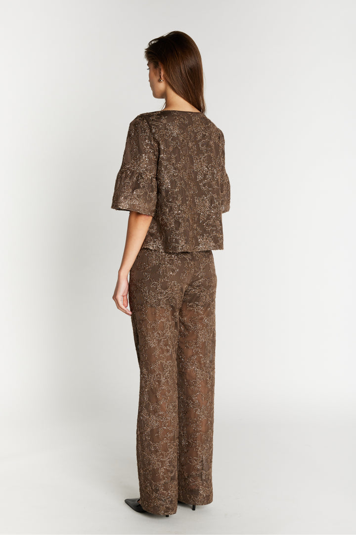 Bruuns Bazaar Women PholidoBBLynetta pants Pants Brown