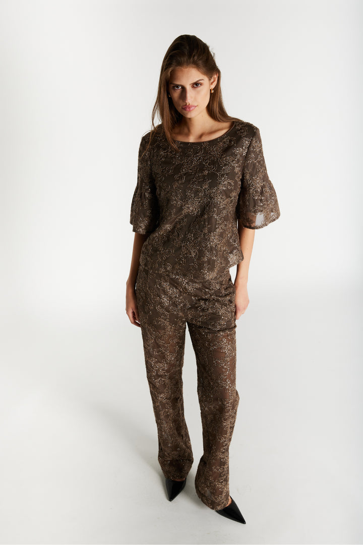 Bruuns Bazaar Women PholidoBBLynetta pants Pants Brown